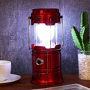 Night Light Portable Camping Light Solar Power Tent Lamp Collapsible Lamp