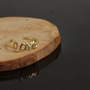 Fashion Beach Letter Love Open Ring Barefoot Women Finger Rings Foot Toe Ring