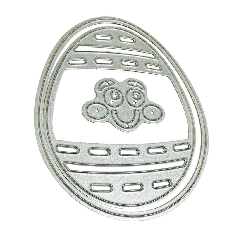 DIY Smile Egg Metal Stencils Scrapbooking Embossing Cutting Die Craft Decor-1996