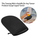 Body Self Tan Lotion Applicator Glove Body Care Sponge Flocked Glove (Black