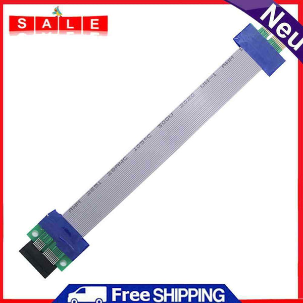15cm PCIe 1X to 1X Extension Flexible Cable PCIE PCI Express Riser Card Extender
