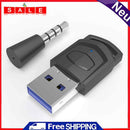 Wireless Headphone Adapter Receiver for PS5 PS4 PC Headset Audio Transmitter