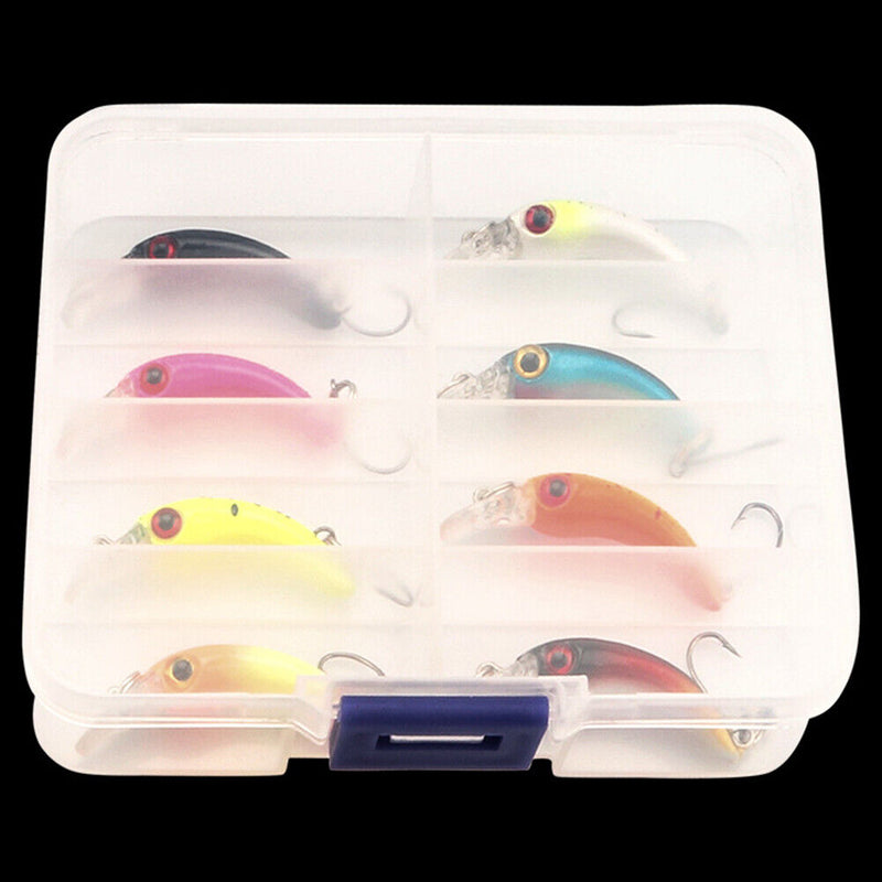 4cm 1.5g Small Fishing Lure Minnow Wobblers Artificial Crankbait Bass Bait Fishing