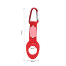 Sports Outdoor Rubber Kettle Buckle Carabiner Water Bottle Holder (Red)