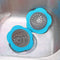 Flower Sink Strainer Kitchen Drain Filter Bathroom Drainage Hair Trap(Blue)