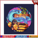 11CT Stamped Printed on Canvas Animal Artworks Home Wall Decoration Art Gif