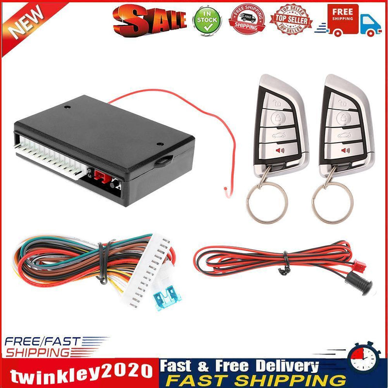 Car Remote Central Door Lock Kit Auto Keyless Entry Alarm System 405/T304 Newly