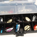 37pcs Metal Spoon Fishing Lure Kits Spinning with Box Tackle Newly