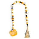 Halloween Wood Bead-Farmhouse Wall Hanging Prayer Beads for Nursery Room Decor