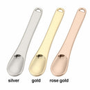 Cosmetic Spatula Makeup Skincare Mini Spoon Reusable Scoop Cosmetic Metal