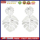Creative Hollowed Leaf Dangle Ear Stud Exaggerated Women Drop Earrings Jewelr