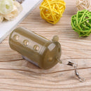 Carp Fishing Feeder Bait Cage Lure Pit Device w/ Lead Pellet Tackle (20g)