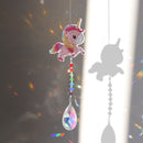5D Diamond Painting Hanging Wind Chime Home Bedroom Party Rainbow Art Decoration