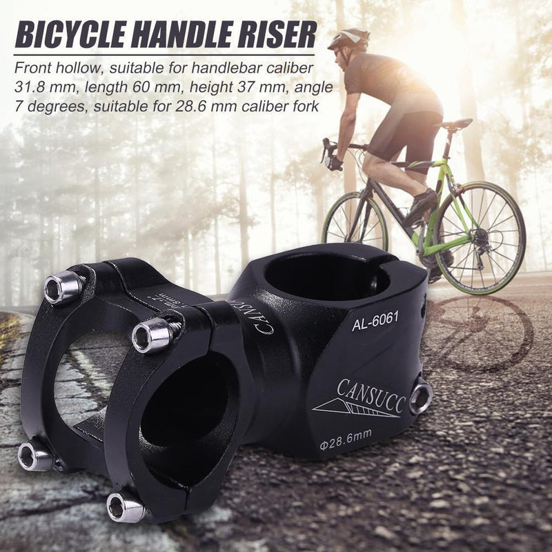 CANSUCC Bicycle Aluminum Alloy Handlebar Stem MTB Bike Riser Cycling Parts