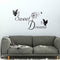 SWEET DREAMS Butterfly LOVE Quote Wall Stickers Bedroom DIY Decals 1 S6F7