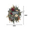 Fall Door WreathThanksgiving Day Christmas Harvest Front-Door Wreath gifts