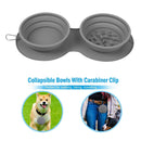 Dog Cat Water Food Bowls Collapsible Pet Bowls Dog Bowls Slow Feeder Bowls