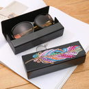 DIY Diamond Painting Leather Sunglasses Storage Box Portable Glasses Case Newly