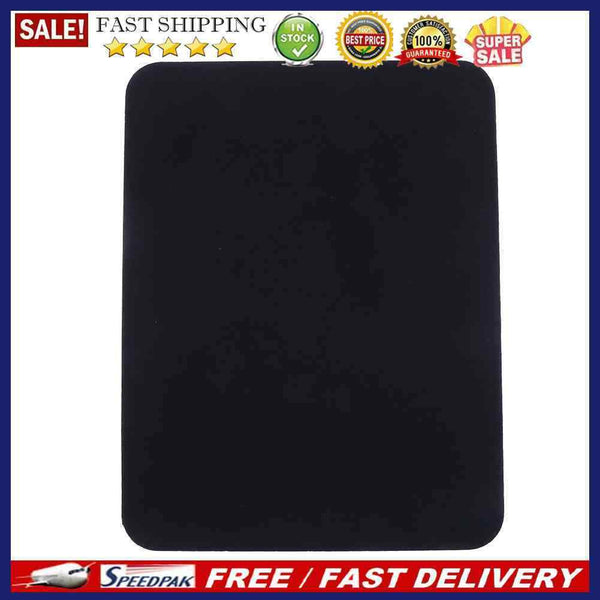 Silicone Anti-Slip Mouse Pad Waterproof Home Office Table Mat(Black)