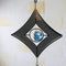 DIY Rotating Wind Chime Novelty Metal Hanging Sculpture Wind Chime Bell (D)