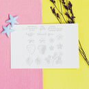 Strawberry Leaf Flower Silicone Clear Seal Stamps for Photo Album Decoratio