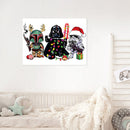 5D Christmas Cartoon Diamond Painting Full Round Rhinestone Drawing Picture K