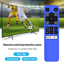 TV Remote Controller Silicone Full Cover for TCL RC802V FMR1 FNR1 (Blue)
