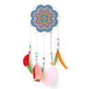 DIY Diamond Painting Acrylic Wind Chime Pendant Crafts Art Decor (Mandala) Newly