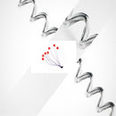 1.2m Steel Wire Anti-Lost Rope Plier Control Fish Hanging Buckle Rope Lanyard