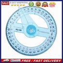 Swing Ruler Protractor All Circular Pointer Angle Finder Meter Mesurement G