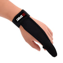 Casting One Finger Glove Stall Protector Non Slip Carp Fishing Tool (Black)