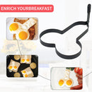 Stainless Steel Frying Egg Molds Funny Breakfast Food Meatloaf DIY Shaper Tools