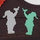 Metal Cutting Dies Stencils for DIY Scrapbooking Photo Album (Santa Claus) Newly
