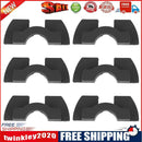 6pcs Rubber Damping Electric Scooter Vibration Damper for M365 (Black)