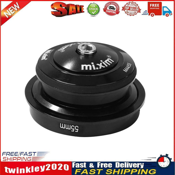 Aluminum Internal Bearing MTB Bike Headset for Tapered Tube Fork (M44/55) Newly