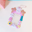 Cartoon Cute Rabbit Card Cover ID Holder Campus Card Package Protective Case