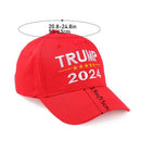 Camo Cotton Baseball Cap Trump 2024 Caps Trump Supporters Hats US Flag Hats