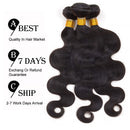 Wave Hair Bundles Water Wave Virgin Hair Extensions Bundle 100g (20 inch)