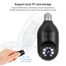 Light Bulb IP Camera - 2-Way Audio Surveillance Cameras with Motion Detection
