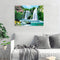 Painting By Numbers Kit DIY Flower Waterfall Canvas Oil Art Picture Craft