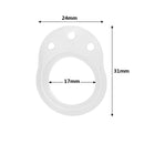 Anti-collision Protect Walls Door Handle Bumper Transparent Silicone Door Stop