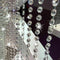 Crystal Acrylic Clear Bead Chandelier Garland Hanging G6C3 3.3 FT Decor W1A6