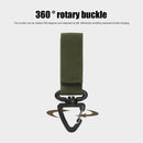 Triangle Backpack Hanging Buckle 360-Degree Rotation D-Shaped Hook (Green) Newly