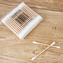 100 Pc Cotton Swab Applicator Q-tip Swabs 8cm Extra Cheap Wood F4F6 Long U8V5