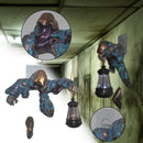 Wall Hanging Hand Lamp Halloween Wizard Hand Lamp Decoration Night Light:
