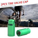 2x MTB Road Bike Ready Pull Valve Cap Aluminum Tyre Air Valve Dustproof Cover