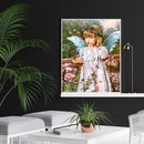 5D DIY Full Drill Diamond Painting Angel Cross Stitch Mosaic Kits Bedroom Decor