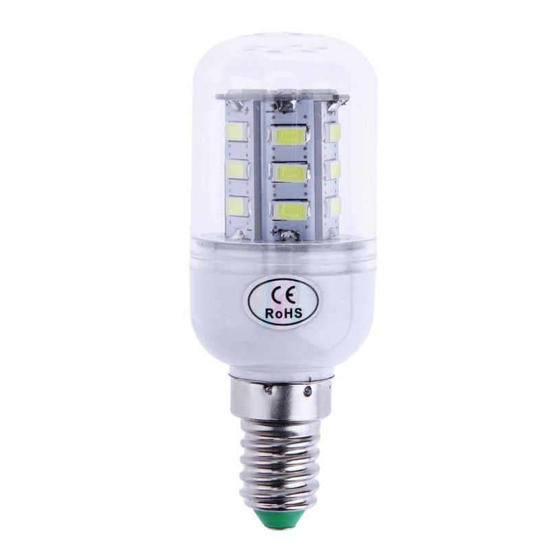 Smart IC 220V-240V E14 LED SMD 5730 LED Lamp Corn Bulb White Light(24SMD) Newly