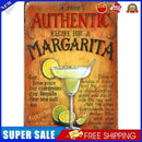 Retro Wine Beer Plaque Metal Tin Signs Painting Home Wall Art (Authentic)