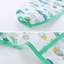 Cute Baby Feeding Bibs Kids Waterproof Long Sleeve Feeding Apron Fit 0-6 Ye